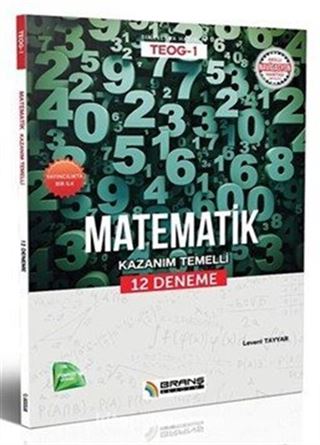 TEOG 1 Kazanım Temelli Matematik 12 Deneme