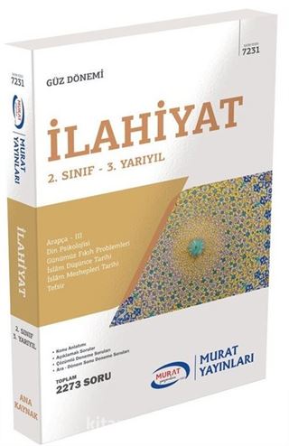 İlahiyat 2. Sınıf 3. Yarıyıl (Kod:7231)