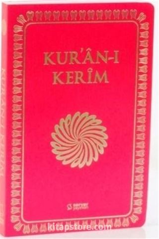 Feyzü'l Furkan Kur'an-ı Kerim Pembe (Cep Boy - Sadece Mushaf) (Yumuşak Kapak)