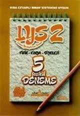 LYS 2 Fizik-Kimya-Biyoloji Çözümlü 5 Fasikül Deneme