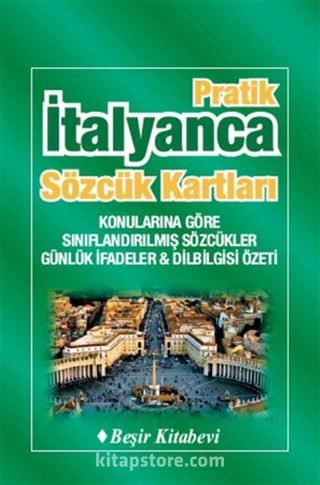 Pratik İtalyanca Sözcük Kartları