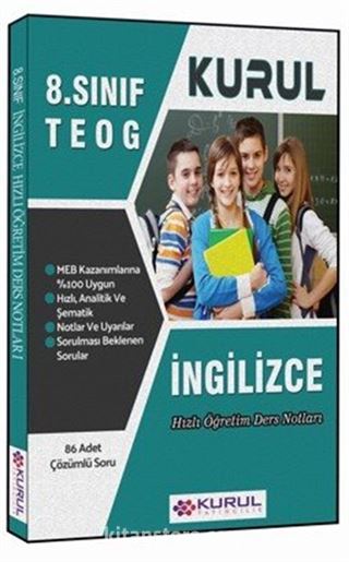 8. Sınıf TEOG İngilizce Hızlı Öğretim Ders Notları