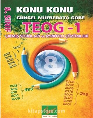 8. Sınıf TEOG 1 Konu Konu Çıkmış Sorular ve Ayrıntılı Çözümleri