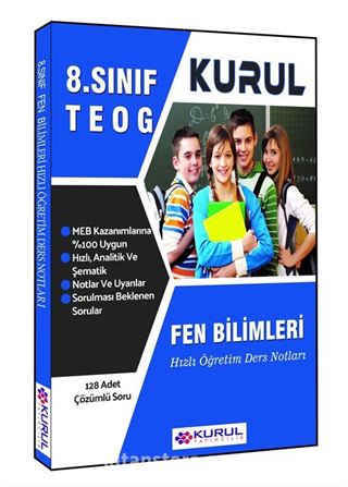 8. Sınıf TEOG Fen Bilimleri Hızlı Öğretim Ders Notları