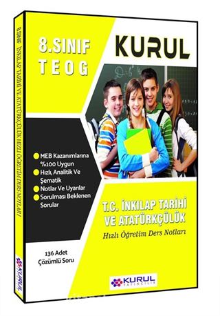 8. Sınıf TEOG İnkılap Tarihi ve Atatürkçülük Hızlı Öğretim Ders Notları