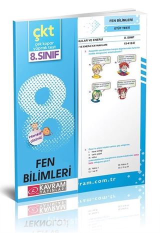 8. Sınıf Fen Bilimleri Yaprak Test (Karekod Video Çözümlü)