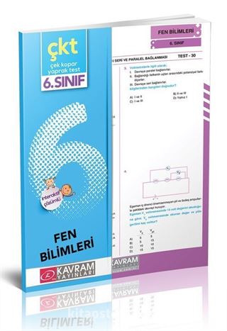 6. Sınıf Fen Bilimleri Yaprak Test (Karekod Video Çözümlü)