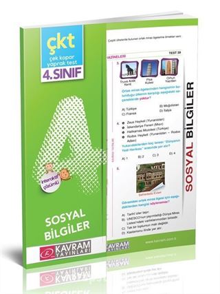 4. Sınıf Sosyal Bilgiler Yaprak Test (Karekod Video Çözümlü)