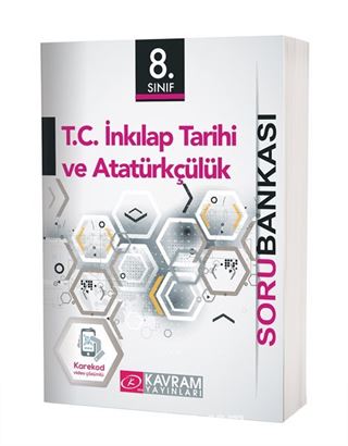 8. Sınıf T. C. İnkılap Tarihi ve Atatürkçülük Soru Bankası (Karekod Video Çözümlü)