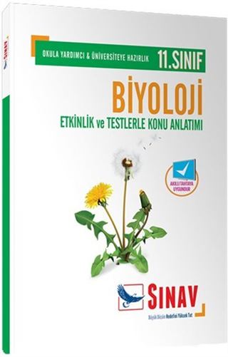 11. Sınıf Biyoloji Etkinlik ve Testlerle Konu Anlatımı