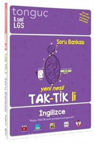 8. Sınıf İngilizce Taktikli Soru Bankası