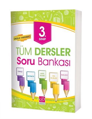 3. Sınıf Tüm Dersler Soru Bankası (Karekod Video Çözümlü)