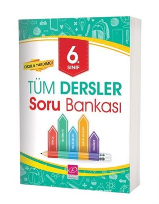 6. Sınıf Tüm Dersler Soru Bankası (Karekod Video Çözümlü)