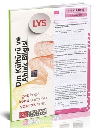 LYS Din Kültürü ve Ahlak Bilgisi Yaprak Testi