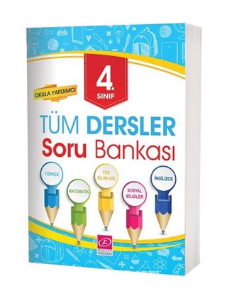 4. Sınıf Tüm Dersler Soru Bankası (Karekod Video Çözümlü)