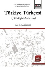 Türkiye Türkçesi (Dilbilgisi-Anlatım)