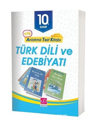 10. Sınıf Türk Dili ve Edebiyatı Anlatımlı Test Kitabı