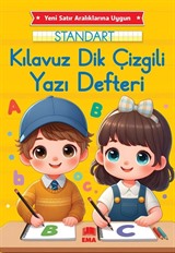 Kılavuz Dik Çizgili Yazı Defteri