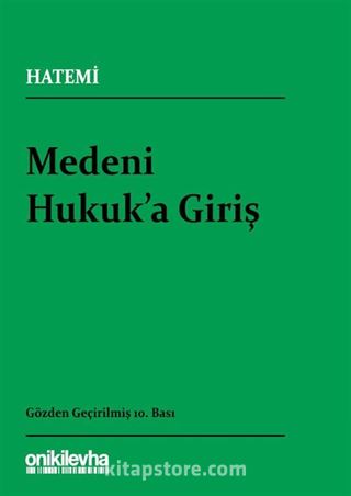 Medeni Hukuka Giriş