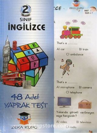 2. Sınıf İngilizce Yaprak Test (48 Adet)