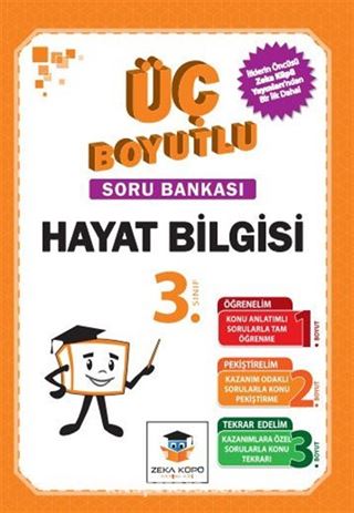 3. Sınıf 3 Boyutlu Hayat Bilgisi Soru Bankası