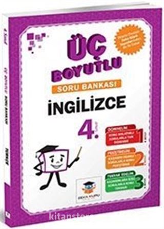 4. Sınıf 3 Boyutlu İngilizce Soru Bankası