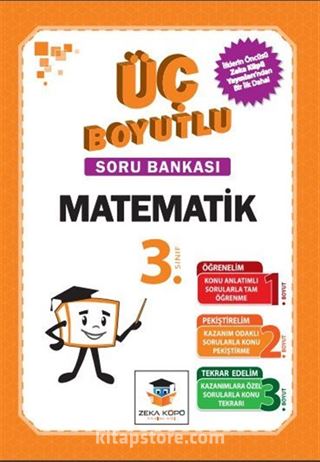 3. Sınıf 3 Boyutlu Matematik Soru Bankası