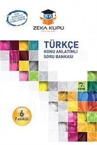 7. Sınıf Türkçe Konu Anlatımlı Soru Bankası Konulara Göre Ayrılmış (6 Fasikül)