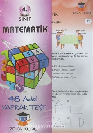 4. Sınıf Matematik Yaprak Test (48 Adet)