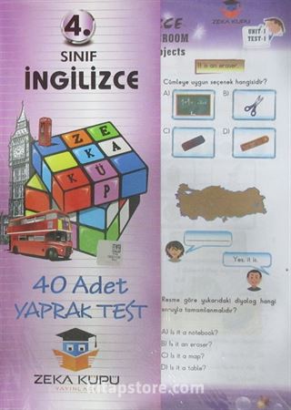 4. Sınıf İngilizce Yaprak Test (40 Adet)