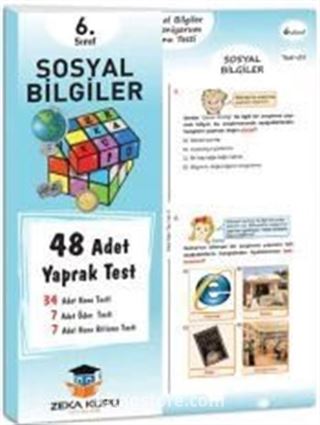 6. Sınıf Sosyal Bilgiler Yaprak Test (48 Adet)