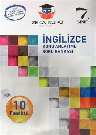 7. Sınıf İngilizce Konu Anlatımlı Soru Bankası Konularına Göre Ayrılmış (10 Fasikül)