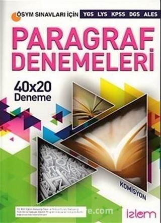 Paragraf Denemeleri (40x20 Deneme)