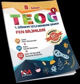 8. Sınıf Fen Bilimleri Teog 1 1.Dönem 12'li Deneme Sınavı