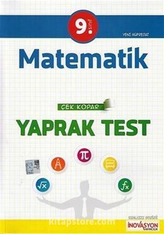 9. Sınıf Matematik Çek Kopar Yaprak Test