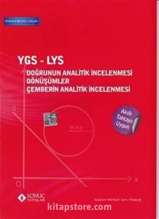 YGS-LYS Doğrunun Analitik İncelenmesi - Dönüşümler - Çemberin Analitik İncelenmesi