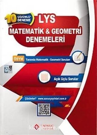 LYS Matematik-Geometri 10 Çözümlü Deneme