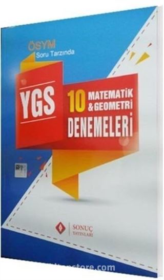 YGS 10 Matematik ve Geometri Denemeleri