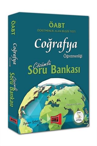 2018 ÖABT Coğrafya Öğretmenliği Çözümlü Soru Bankası