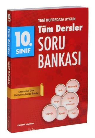 10. Sınıf Tüm Dersler Soru Bankası