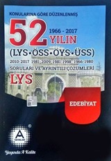 LYS Edebiyat 52 Yılın Çıkmış Soruları