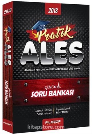 2018 ALES Pratik Çözümlü Soru Bankası