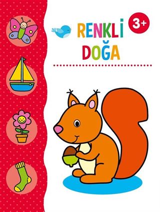 Renkli Doğa Boyama Kitabı (3+ Yaş)