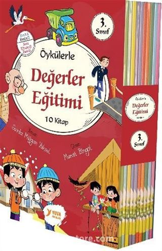 3. Sınıf Öykülerle Değerler Eğitimi (10 Kitap)