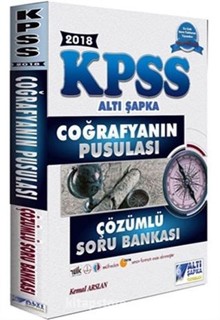 2018 KPSS Coğrafyanın Pusulası Çözümlü Soru Bankası