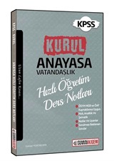 2018 KPSS Anaysa Vatandaşlık Hızlı Öğretim Ders Notları