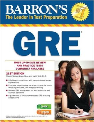 Barron's GRE 21st Edition BookOnline