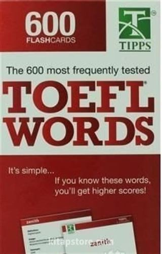 TOEFL Words 600 Flashcards