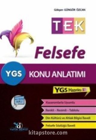 YGS Tek Felsefe Konu Anlatımı Cep Kitabı