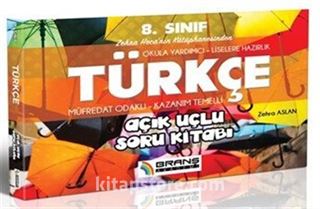 8. Sınıf Türkçe Kazanım Temelli Açık Uçlu Soru Kitabı